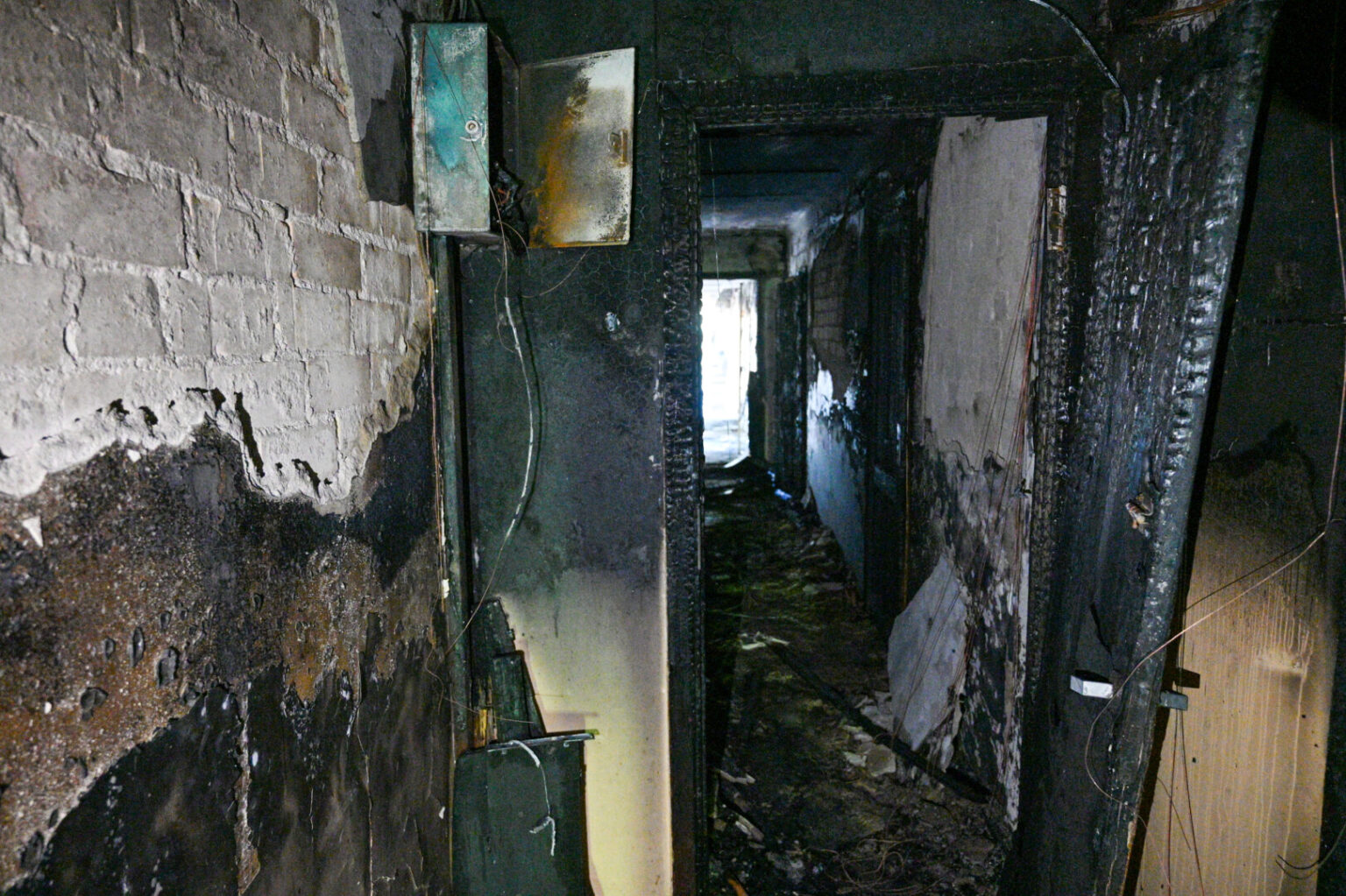 Nekokią reputaciją Panevėžyje turintis buvęs bendrabutis Marijonų gatvėje antradienio naktį visas nemiegojo.