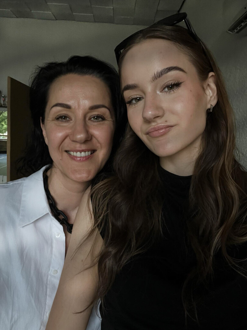 Čempioniškame šokio kelyje choreografę lydi dukra Gabija. ASMENINIO ARCHYVO nuotr.