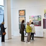 Panevėžio miesto dailės galerijoje atidaryta 10-osios tarptautinės akvarelės bienalės „Baltijos tiltai 2024. X // TEN“ paroda.