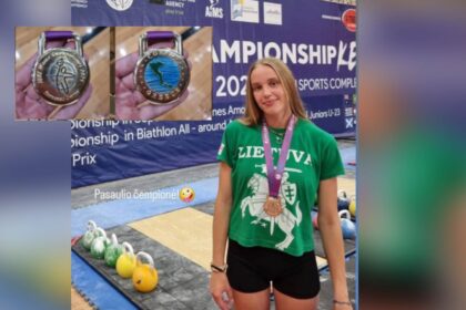 Smilgių miestelio vardas vėl skamba pasaulio sporto arenose – čia gyvenanti Danutė Šalkauskaitė šeštadienį tapo Graikijoje vykusio pasaulio svarsčių kilnojimo čempione savo svorio kategorijoje.