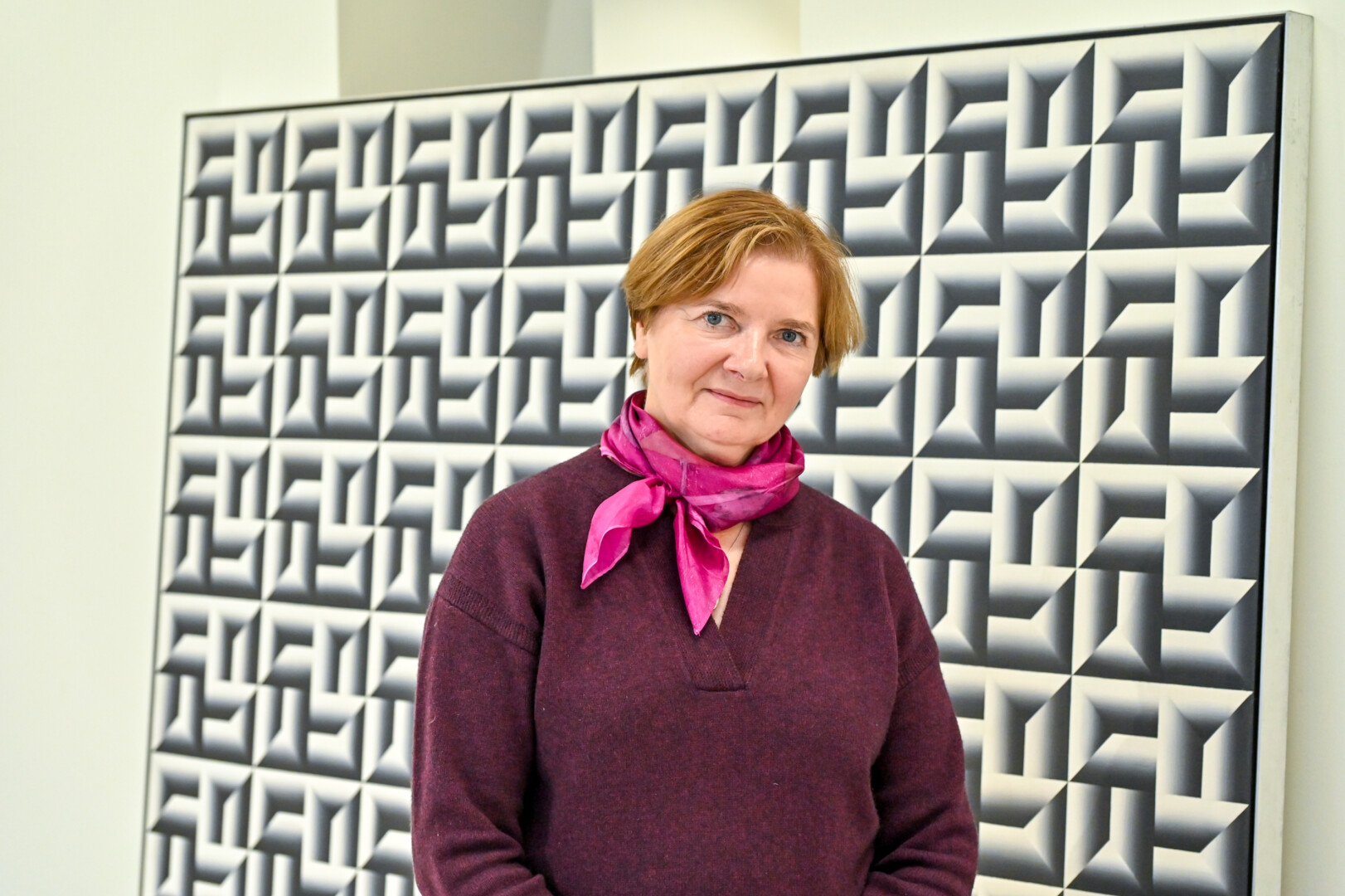 Etninės kultūros skyriaus vyresnioji muziejininkė, parodos kuratorė Vitalija Vasiliauskaitė. G. KARTANO nuotr.