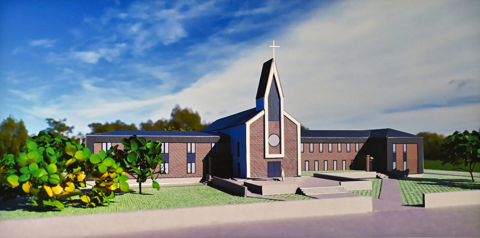 Šalia Puodžiūnėlių kaimo, esančio Panevėžio rajono Paįstrio seniūnijoje, pašventintas kryžius, žymintis, kad toje vietoje iškils vienuolynas.