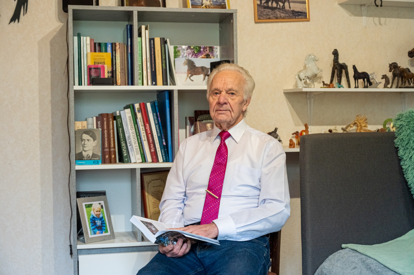 Visą gyvenimą Kazimieras Binkis buvo aktyvus visuomenininkas. P. ŽIDONIO nuotr. 