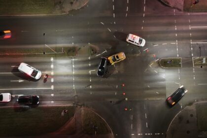 Panevėžyje eismo įvykio metu nukentėjo žmogus