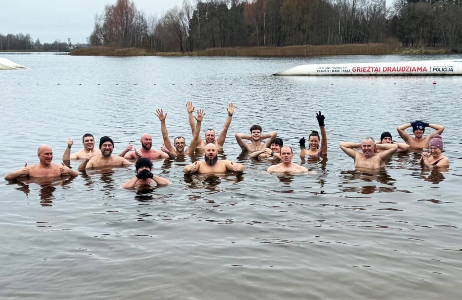 Panevėžyje sparčiai auga žiemos maudynių mėgėjų bendruomenė.