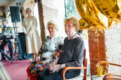 Panevėžyje per pastarąsias dvi savaites net trys ponios atšventė 100 metų jubiliejus.