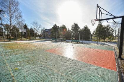 Jau artimiausiame Panevėžio rajono tarybos posėdyje bus svarstoma kreiptis į Turto banką su prašymu leisti rajono žinion perimti Skaistgiriuose esančias krepšinio ir tinklinio aikšteles ir jas perduoti kaimo bendruomenei.