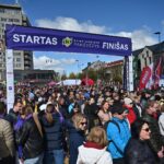 Panevėžys šį šeštadienį tapo žingsnių entuziastų miestu.