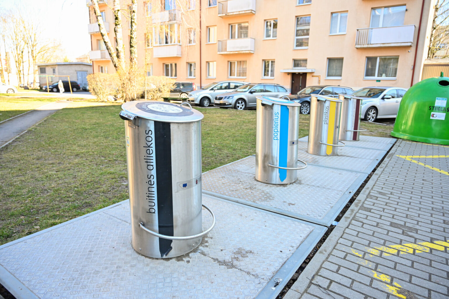 Panevėžyje planuojama prieš keletą metų įrengtų požeminių atliekų surinkimo aikštelių plėtra.
