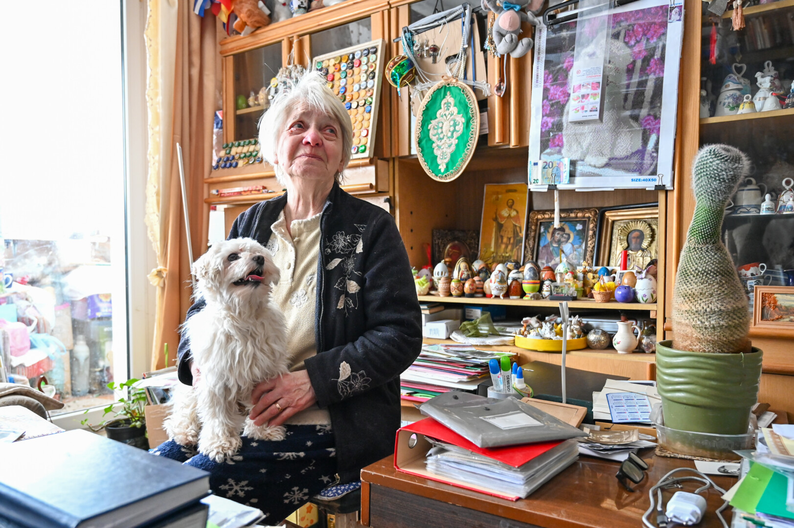 Rusijos pilietybę turinčiai panevėžietei Valentinai Vatutinai pratęstas leidimas dar penkerius metus gyventi Lietuvoje. P. ŽIDONIO nuotr.