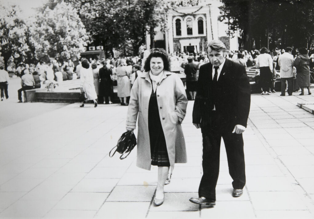 Ištikima Juliaus Beinorto bendražygė žmona Vida Beinortienė mena, kad sutuoktinis apie nepriklausomybę kalbėdavo net pačiu gūdžiausiu sovietmečiu, kai Tarybų Sąjunga dar atrodė nesugriaunama. ŠEIMOS ARCHYVO nuotr.