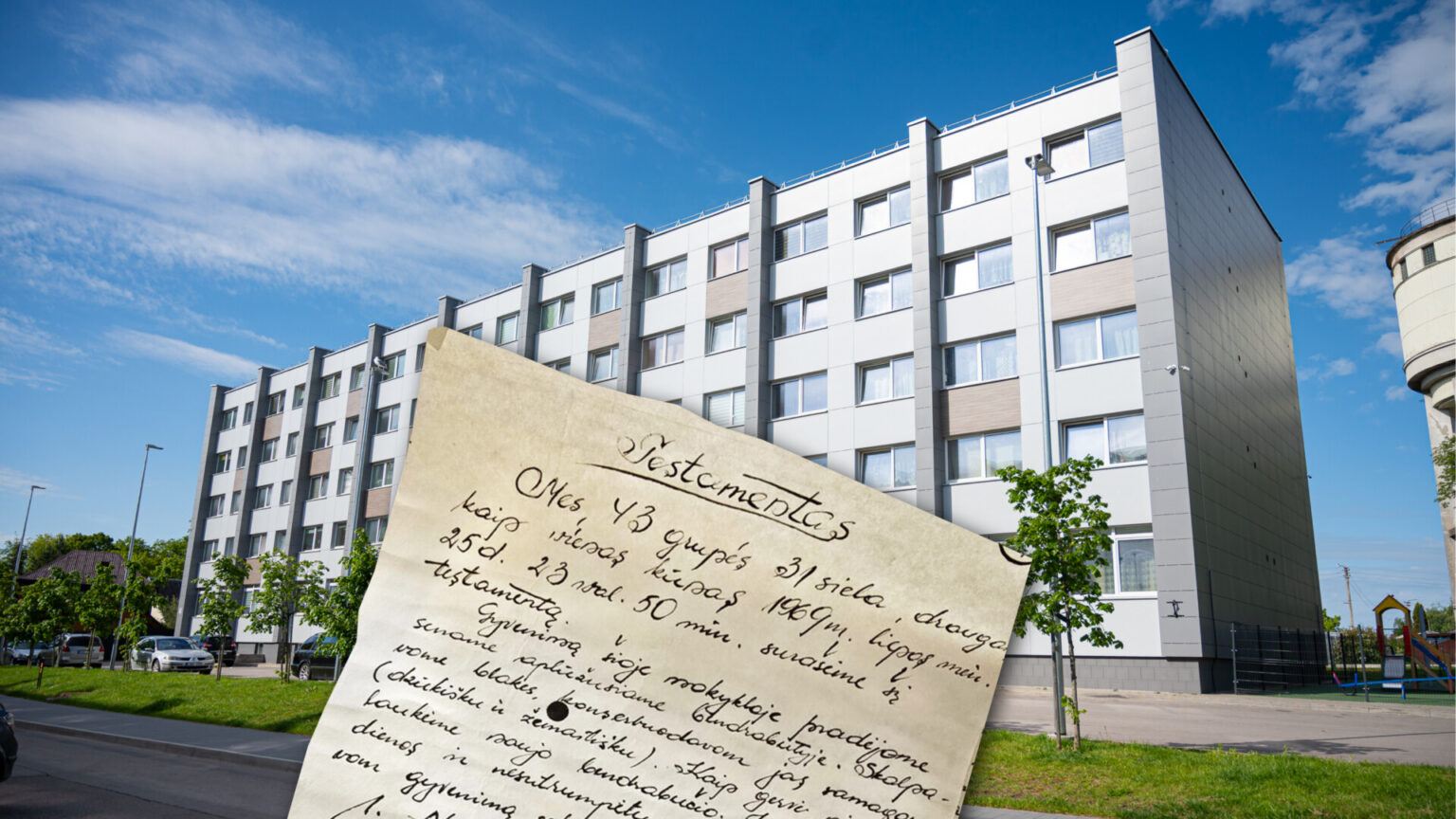 Į Panevėžio savivaldybės darbuotojų rankas prieš kurį laiką pateko neįprastas dokumentas – mokyklinis testamentas, surašytas dar 1969-aisiais.