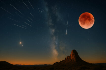 Norėtumėte savo akimis pamatyti kruvinąjį Mėnulį, dešimtis krentančių meteorų ar planetų „bučinį“?