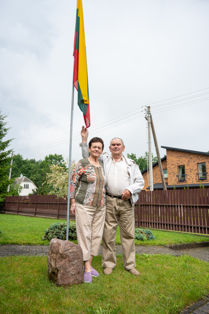 Pedagogas, buvęs Panevėžio rajono meras Marijonas Kazimieras Jočys kartu su žmona Nijole buvo vieni aktyviausių Sąjūdžio narių. P. ŽIDONIO nuotr.