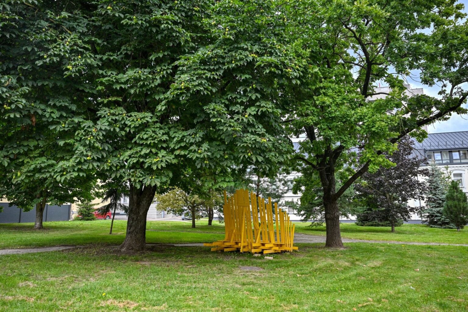 Panevėžio politikai rugsėjį pagaliau turės apsispręsti, kaip bus pavadintas naujas skveras pačiame miesto centre.