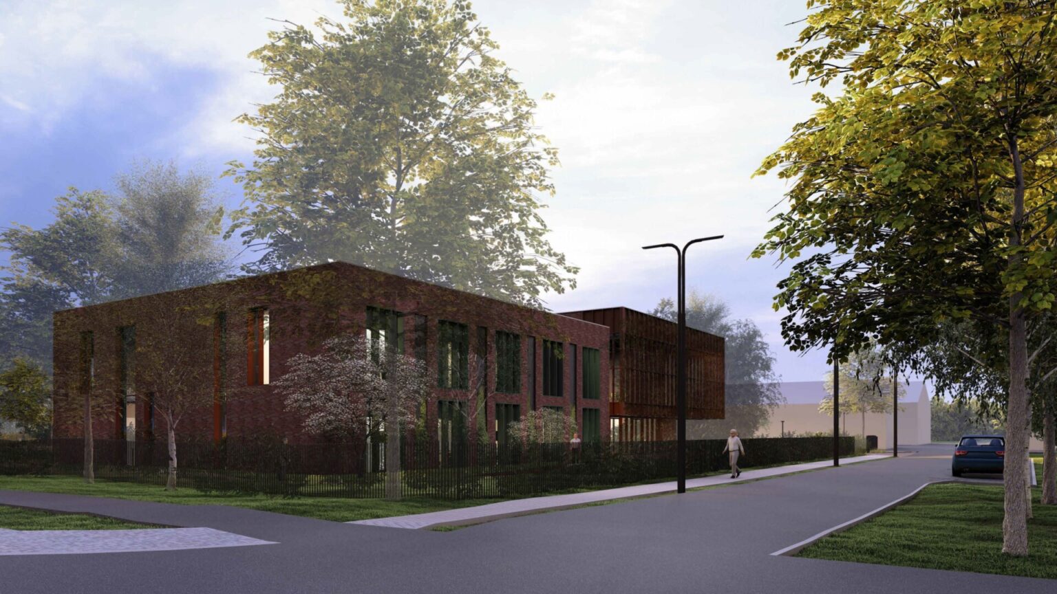 Panevėžyje, J. Tilvyčio gatvėje, netoli naujojo parko, už šešis milijonus eurų ruošiamasi statyti gydymo įstaigą demencijos pacientams.